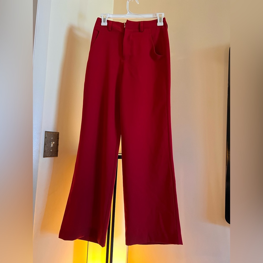 Forever 21 Red Business Pants